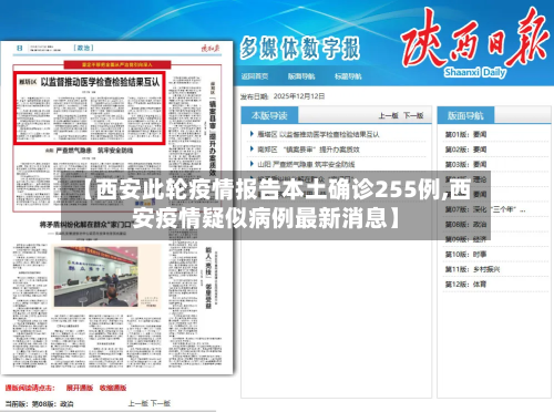 【西安此轮疫情报告本土确诊255例,西安疫情疑似病例最新消息】-第3张图片