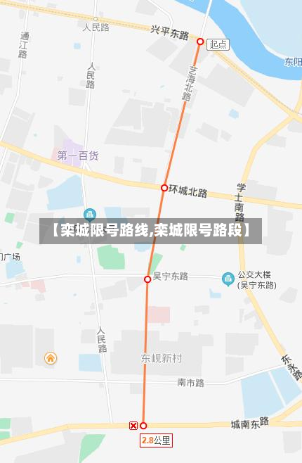 【栾城限号路线,栾城限号路段】