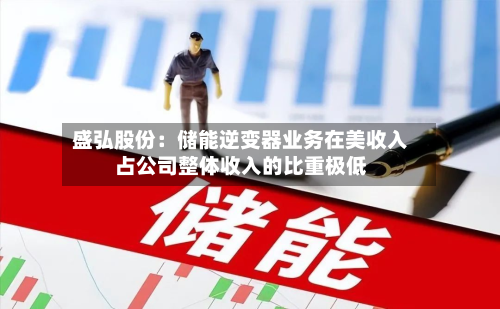 盛弘股份:储能逆变器业务在美收入占公司整体收入的比重极低-第3张图片