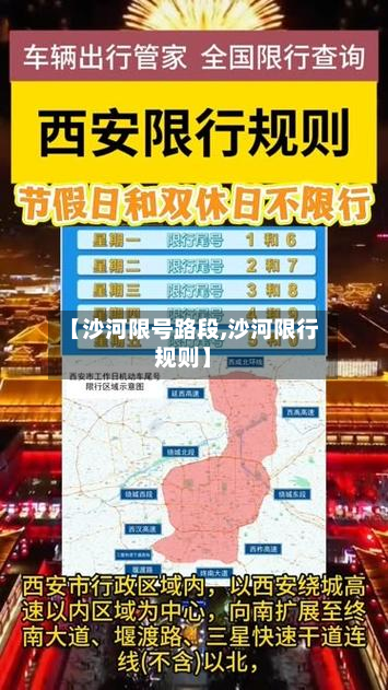 【沙河限号路段,沙河限行规则】