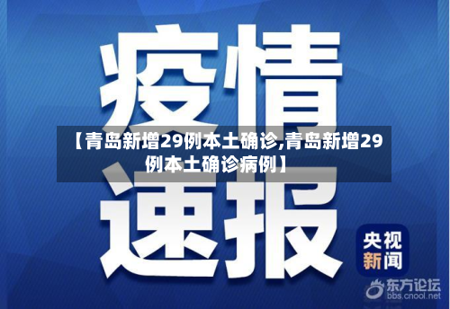【青岛新增29例本土确诊,青岛新增29例本土确诊病例】-第2张图片